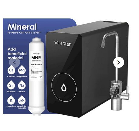 Waterdrop D6-MZ 600GPD Remineralization Reverse Osmosis System