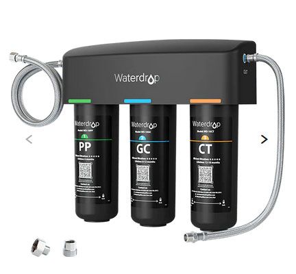 Waterdrop TSA 3-stage Under Counter Direct Connect Filtration System