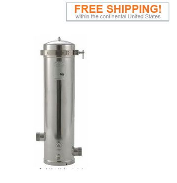 3M Aqua-Pure SS8 EPE-316L Stainless Steel Whole House Water Filter System