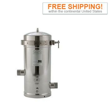 3M Aqua-Pure SS4 EPE-316L Stainless Steel Whole House Water Filter System