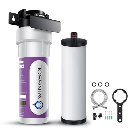 Wingsol Wingsol Under Sink Water Filter Nsfansi 42 Reduces Chlorine 